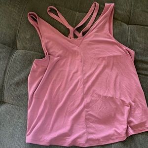 Pink tank top